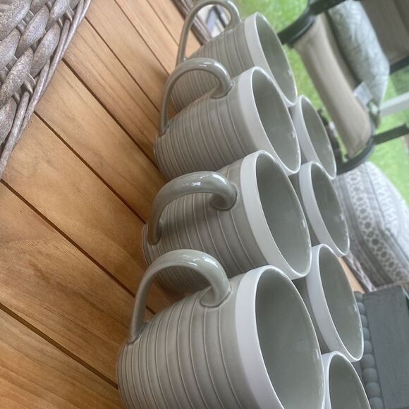 Sango Rio Taupe 5150 Set of 4 Mugs - Picture 3 of 6